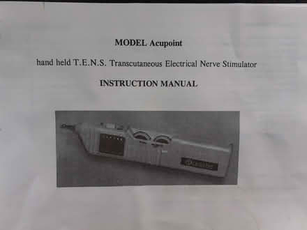 Photo of free Tens machine (Southport PR8) #2