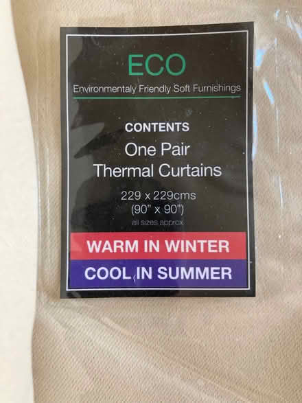 Photo of free Cream curtains (Digmoor WN8) #3