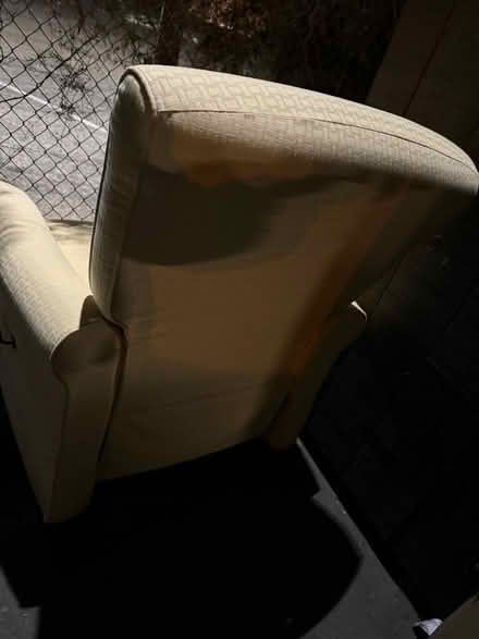 Photo of free Beige swiveling recliner chair (1075 Valencia Avenue) #3