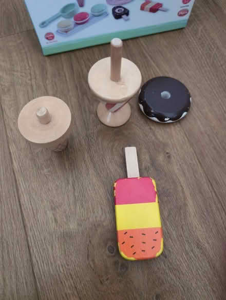 Photo of free Wooden ice cream toys (Byfleet KT14) #1