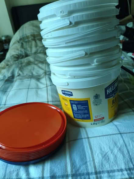 Photo of free Empty storage tubs (Vauxhall SW8) #1