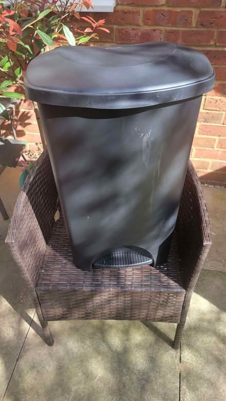 Photo of free Black Adidas 50 litre Pedal bin (Leavesden WD25) #1