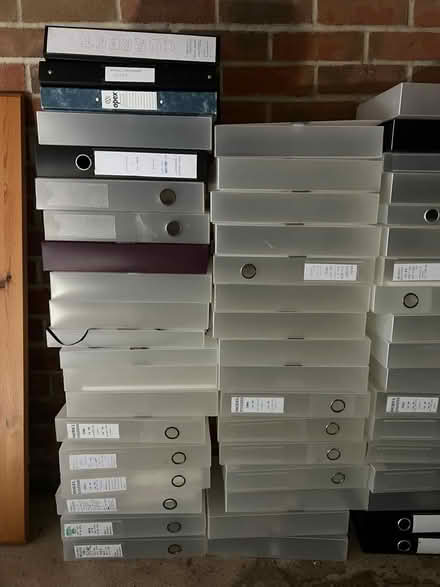 Photo of free Around 60 plastic document folders (Guildford GU2) #2