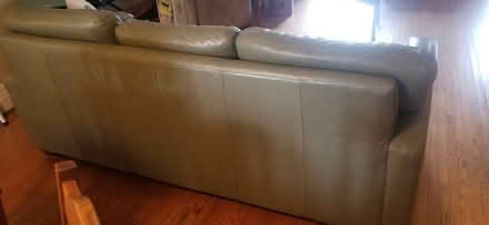 Photo of free Leather COUCH three seat (Annex) #3