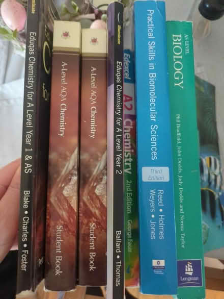 Photo of free A level books (Harrow weald HA3) #1