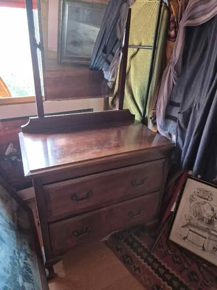 Photo of free Mahogany Dressing Table with Mirror (Halford SY7) #2