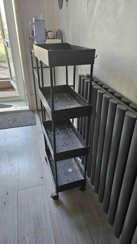 Photo of free Small black trolly on wheel (Woodheys M33) #1