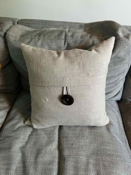 Photo of free Grey cushion (Queens Park) #2