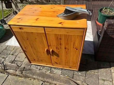 Photo of free Wood cabinet (CO2 abbey field) #1