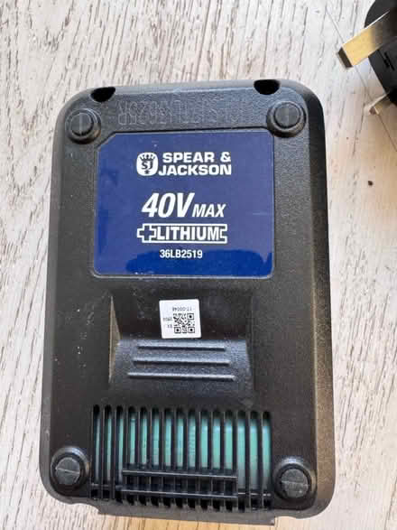 Photo of free Spear & Jackson 40v battery (Caerphilly CF83) #2