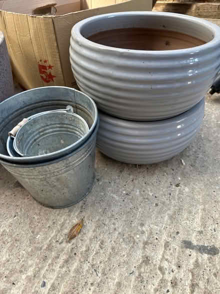 Photo of free Selection of plant pots (Burpham, Guildford) #3