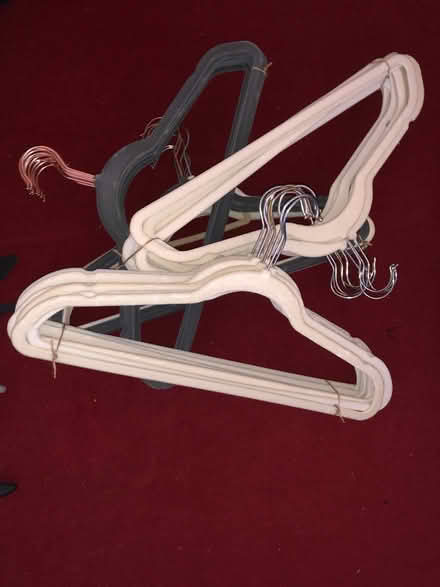 Photo of free Velvet Coat Hangers (CT11) #1