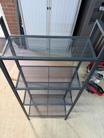 Photo of free Mesh shelving rack (Elsenham CM22) #3