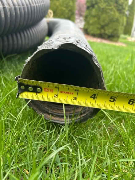 Photo of free 5” flexible drain pipe 48’ long (Greentree) #2