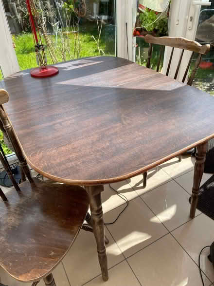 Photo of free Extendable dining table & 4 chairs (Hurstpierpoint BN6) #2