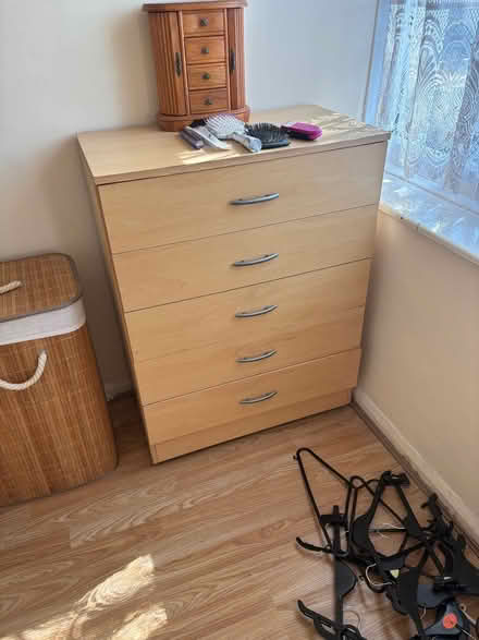 Photo of free 2 x Cabinets, 2 x chest of drawers, 1 large wardrobe (Twydall ME8) #2