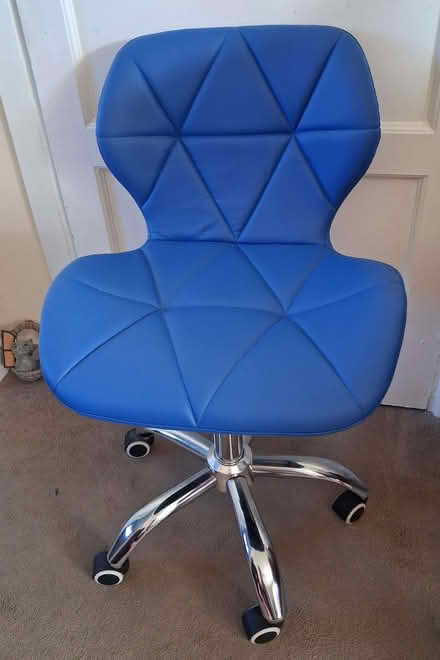 Photo of free Blue Desk Chair (Beckfield YO26) #1