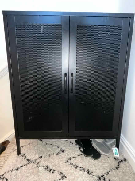 Photo of free Black metal cabinet (Stamford Hill N16) #2