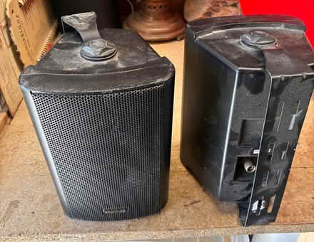 Photo of free Stereo speakers with built in brackets (Harrogate HG1) #1