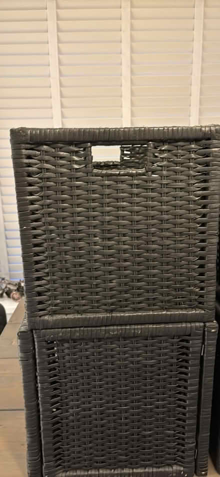 Photo of free 4 rattan cube storage boxes (High Wycombe HP10) #2