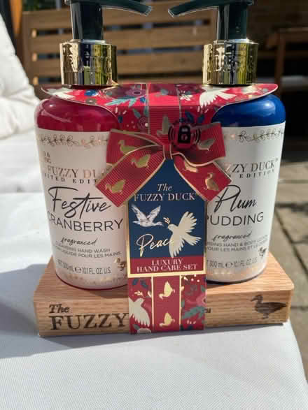 Photo of free Fuzzy Duck lotions (Great Bourton, OX17) #1
