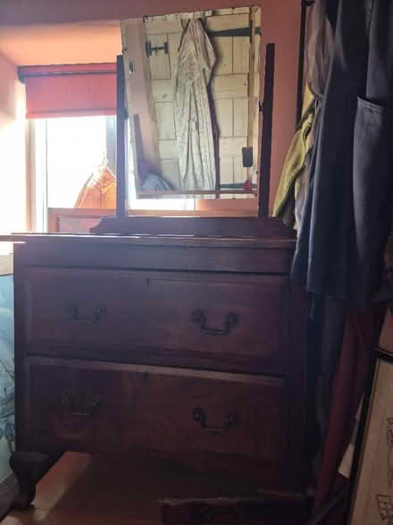 Photo of free Mahogany Dressing Table with Mirror (Halford SY7) #1