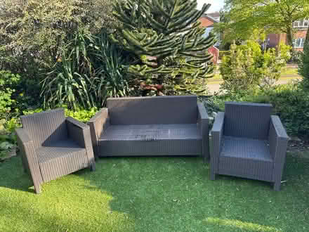 Photo of free Rattan garden set (Letchworth SG6) #1