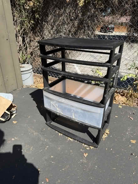 Photo of free Sterilite 3-drawer storage unit (1075 Valencia Avenue) #1