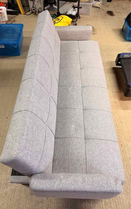 Photo of free Grey sofa bed (Elsenham CM22) #3