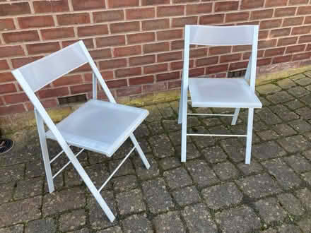 Photo of free Folding chairs (Lymm, Warrington) #1