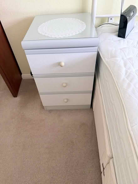 Photo of free 2 bedside cabinets with drawers (Stone Cross BN24) #1