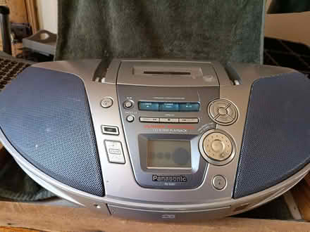Photo of free Panasonic radio, cd cassette player (Stafford ST16) #1
