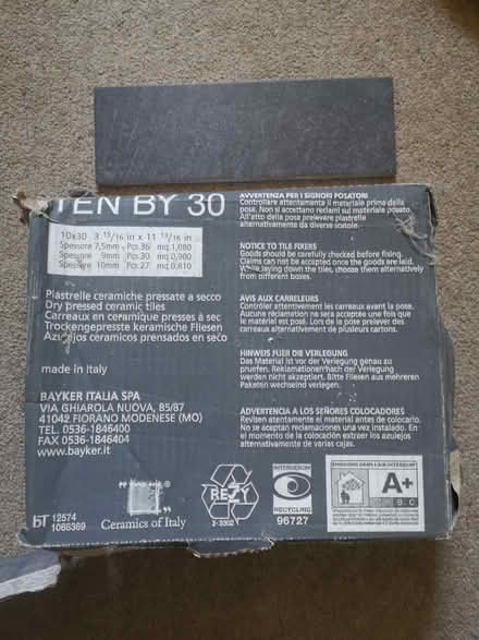 Photo of free Wall tiles 30x10 (Rowlands Castle PO8) #2