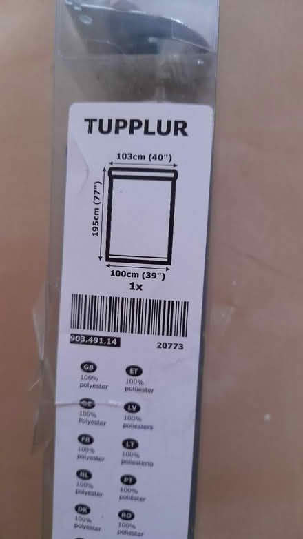 Photo of free Ikea blackout blind (Vauxhall SW8) #1