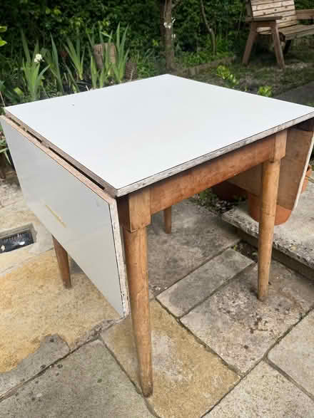 Photo of free 1950’s’60’s kitchen table (Dundrum) #1