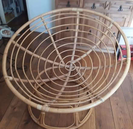 Photo of free Large, comfortable basket chair (Jericho OX2) #3