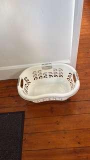 Photo of free White Laundry Basket (Wallands Park BN7) #1