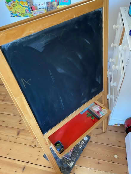Photo of free IKEA white and black board (Ladywell) #1