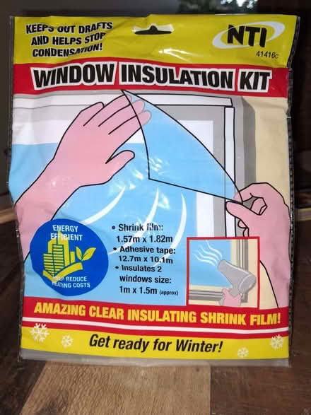 Photo of free Window insulation kit (Saltdean BN2) #1
