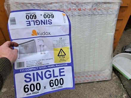 Photo of free unused steel radiator (Prestonfield EH16) #1