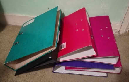 Photo of free Paper lever arch files (Hungerford Rd N7) #1