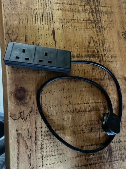 Photo of free Two socket extension lead (Queens Park) #1