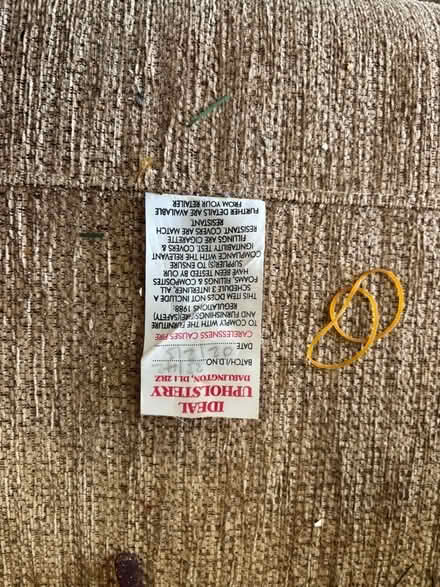 Photo of free Beige sofa (Charlton Kings GL53) #3