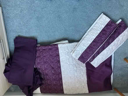 Photo of free Dunelm duvet cover set (Malvern Link WR14) #1