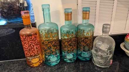 Photo of free Empty Glass bottles x5 (Twickenham) #1