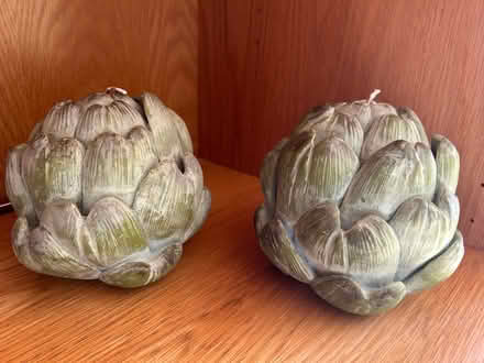 Photo of free 2 “artichoke” candles (Barkham RG41) #1
