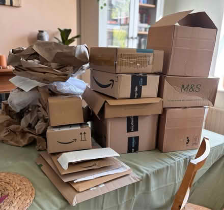 Photo of free Small boxes & packaging materials (PL3) #1