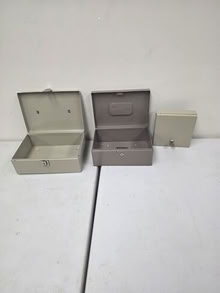 Photo of free three metal cash boxes #1
