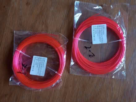 Photo of free Tennis racket string (Kingsway BA2) #1