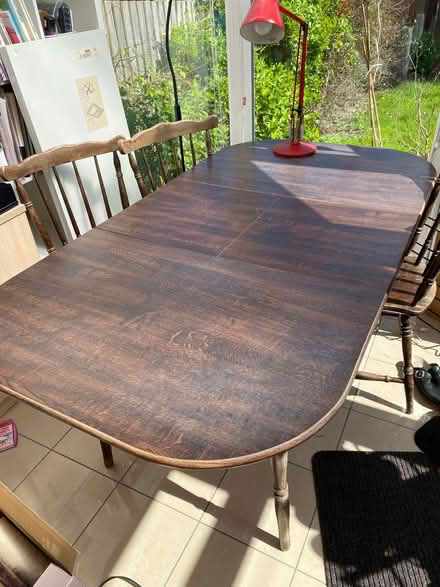 Photo of free Extendable dining table & 4 chairs (Hurstpierpoint BN6) #3
